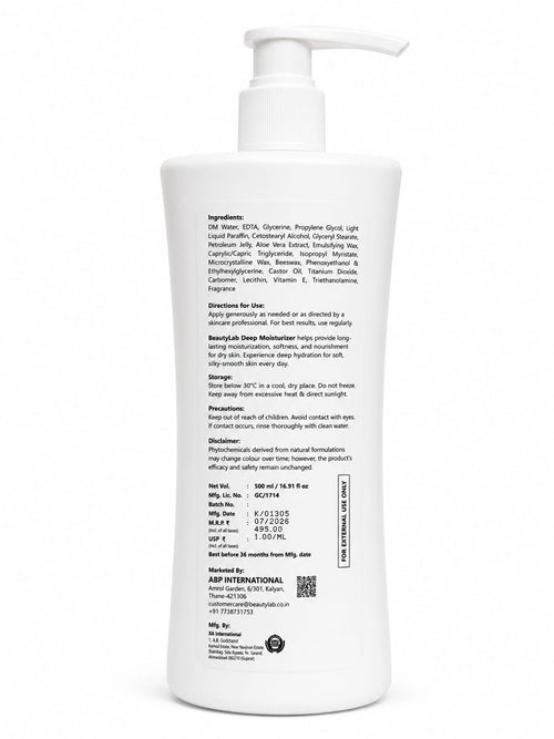 Beautylab Deep Moisturizer 200ML