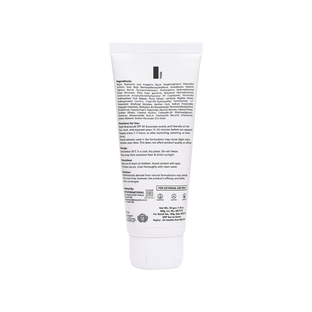 BeautyLab Sunscreen SPF 50++